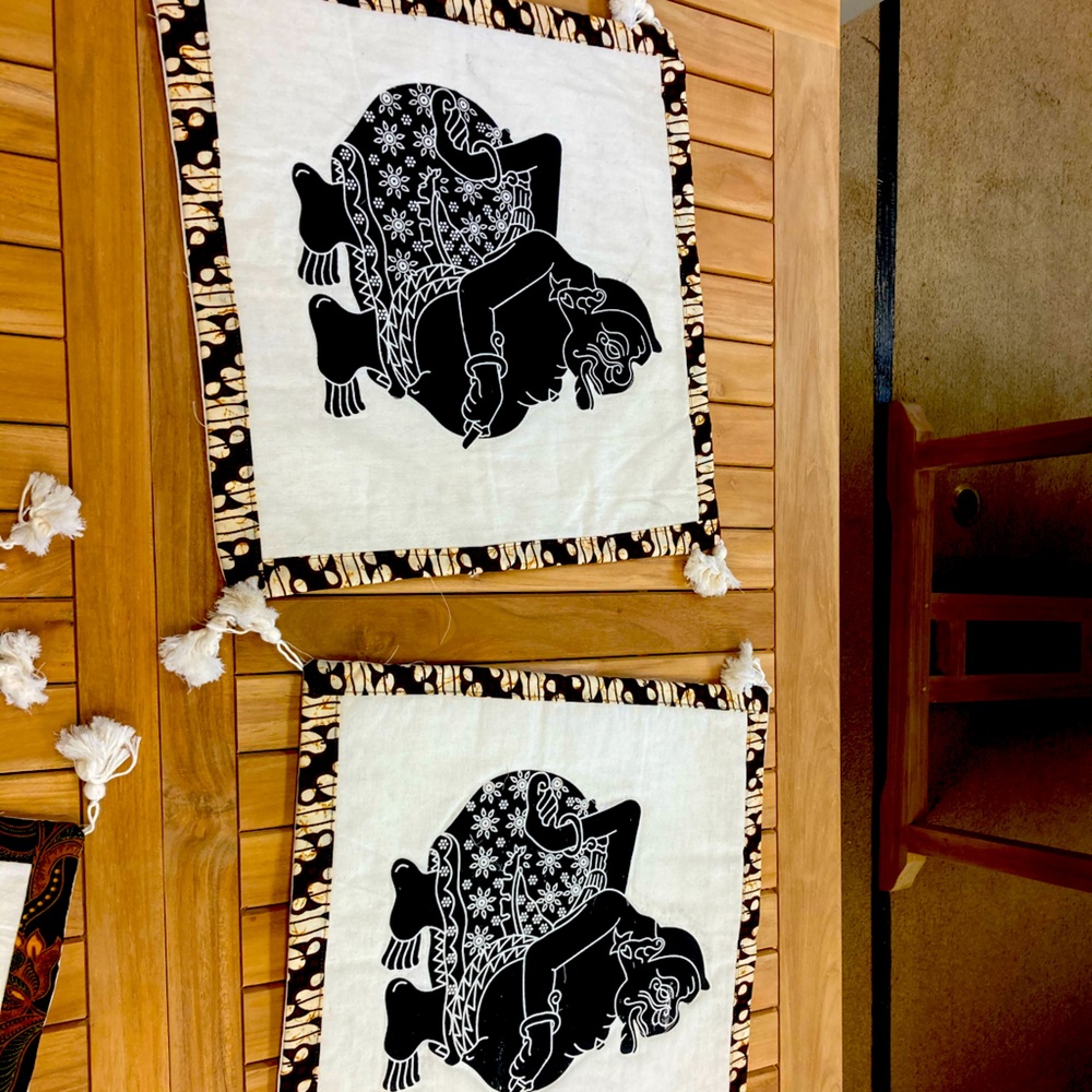 Square Javanese Pillow Covers